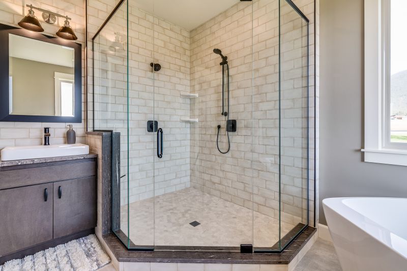 Modern Tiled Shower